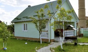 Фото дома обшитого сайдингом