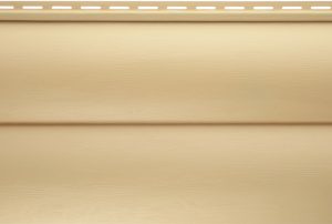 Сайдинг виниловый Альта-Профиль BlockHouse двухпереломный 3100х320 мм золотистый