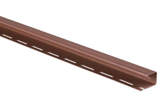 Планка “J trim” червоно-коричнева Т-15 Канада Плюс Преміум 3660 мм