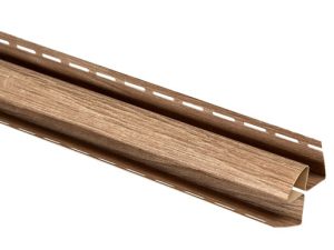 Планка К-13 внутренний угол "Karelia BH-1" 3000 мм Орех