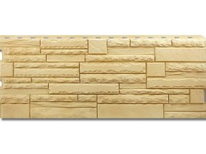 Фасадная панель Альта-Профиль Скалистый камень 1170х450х2 мм Кавказ