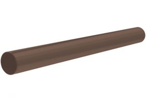 Труба водосточная Альта-Профиль Стандарт 74 мм 3 м коричневый