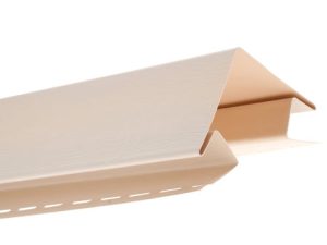 Планка Т-12 наружный угол "BH" Альта-Профиль BlockHouse бежевая 3050 мм