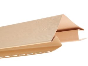 Планка Т-12 наружный угол "BH" Альта-Профиль BlockHouse золотистая 3050 мм