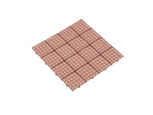 Universal brown grid 333 x 333 mm
