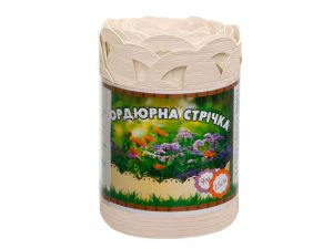 бордюрная лента белая